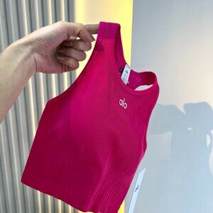 Alo Red Vest for Women, Size S, Short